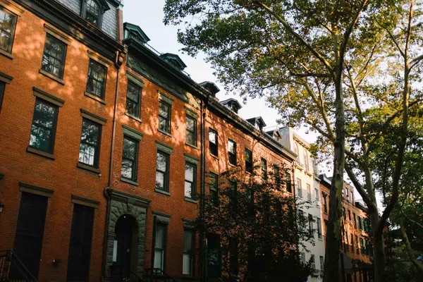 Brooklyn brownstone townhouses near Honors Prep tutoring location